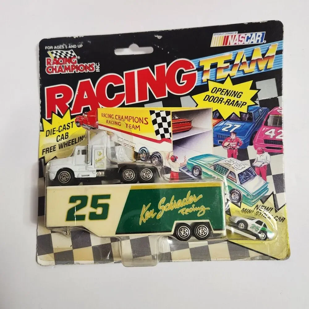 Racing Champions Inc Team Transport Semi Truck Trailer Car #25 Ken Schrader NEW